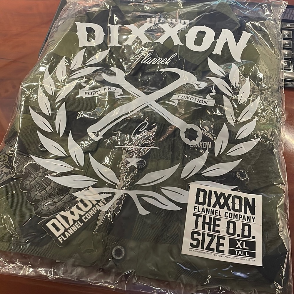Dixxon “The OD” flannel size XLT